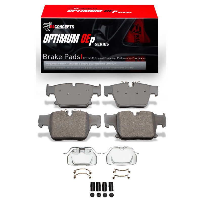 BMW 740i Brake Pads - Rear - R1 Concepts - Optimum OE - `23-`25